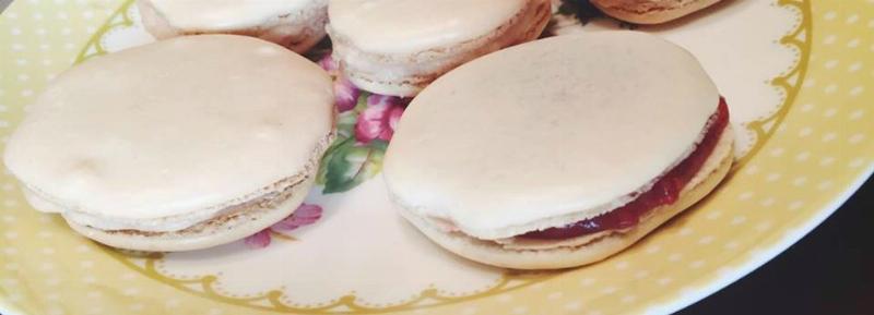 Sifting Almond Flour for Macarons