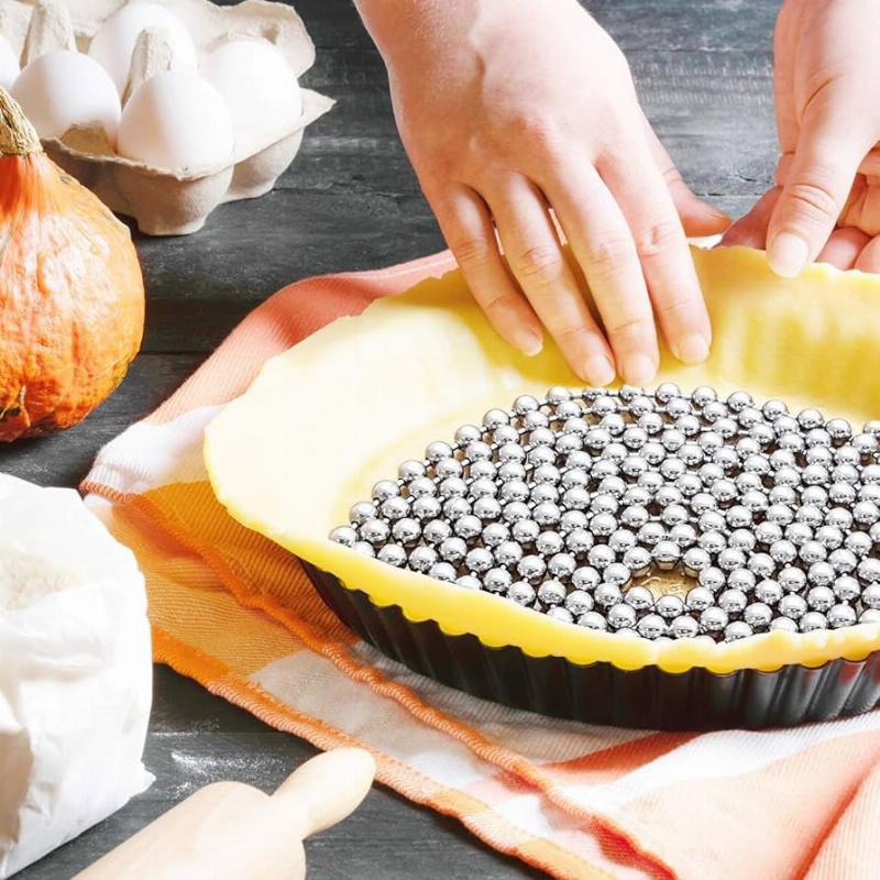 Flexible Silicone Pie Crust Shield for Easy Baking