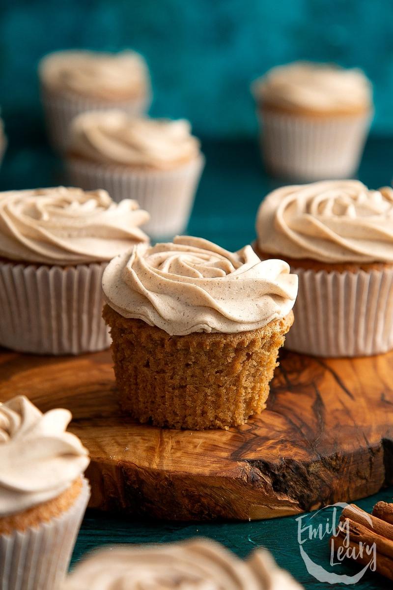 Ingredients for Simple Cinnamon Cupcakes