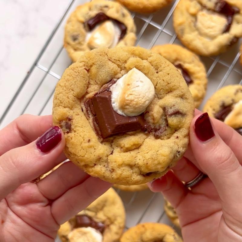 S'mores Cookie Variations