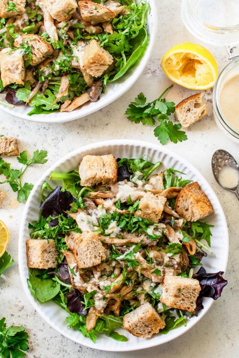 Using Stale Bread for Croutons and Stuffing