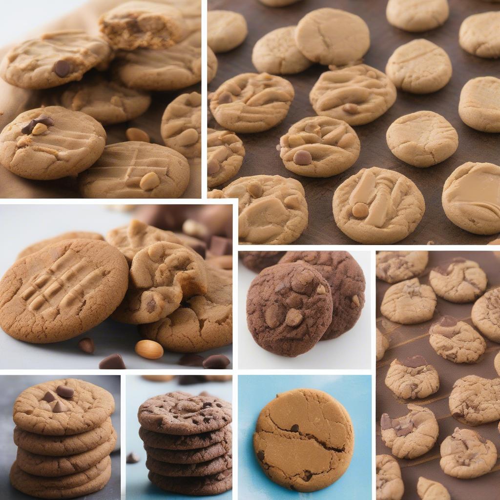 Variations of Peanut Butter Cookies with Added Ingredients
