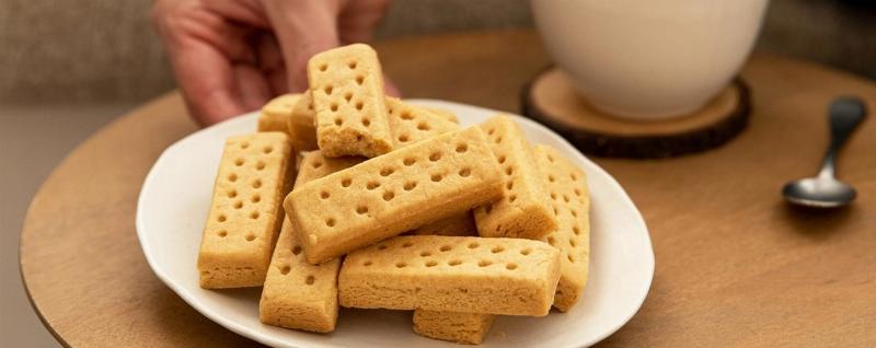 Various Shortbread Shapes and Flavors