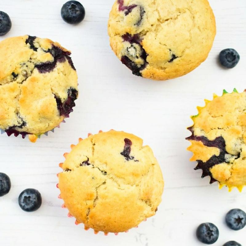 Fresh and Flavorful Vegan Blueberry Cupcakes