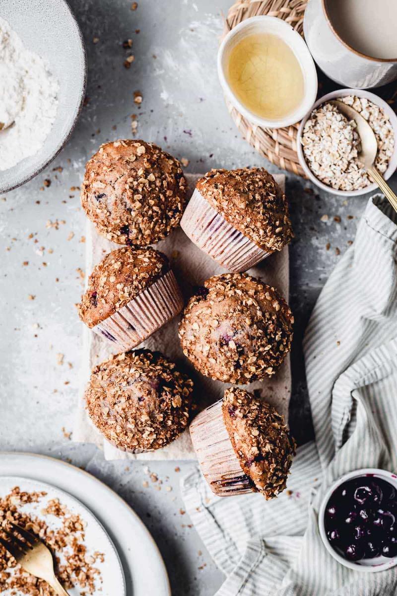 Delicious Vegan Blueberry Muffins