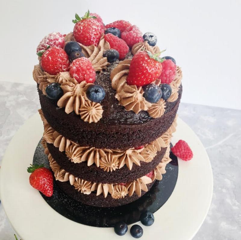 Variety of Vegan Chocolate Cake Styles