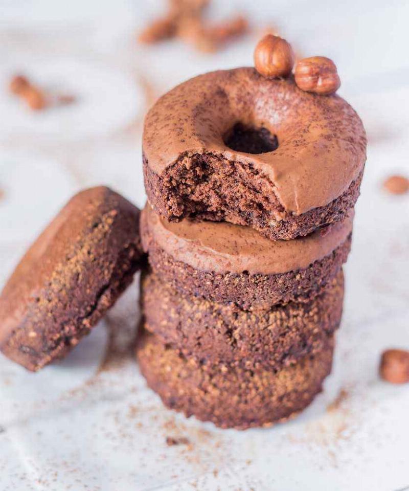 Delicious Vegan Chocolate Donuts