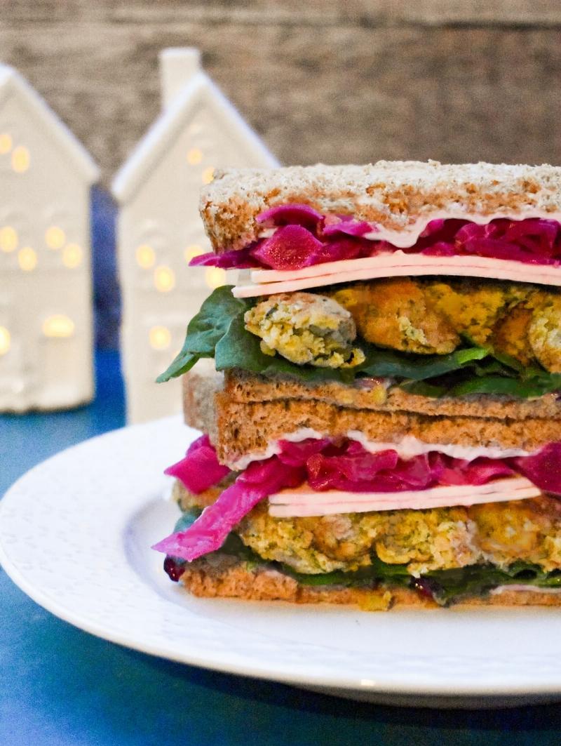 Festive Vegan Flatbread Spread for the Holidays