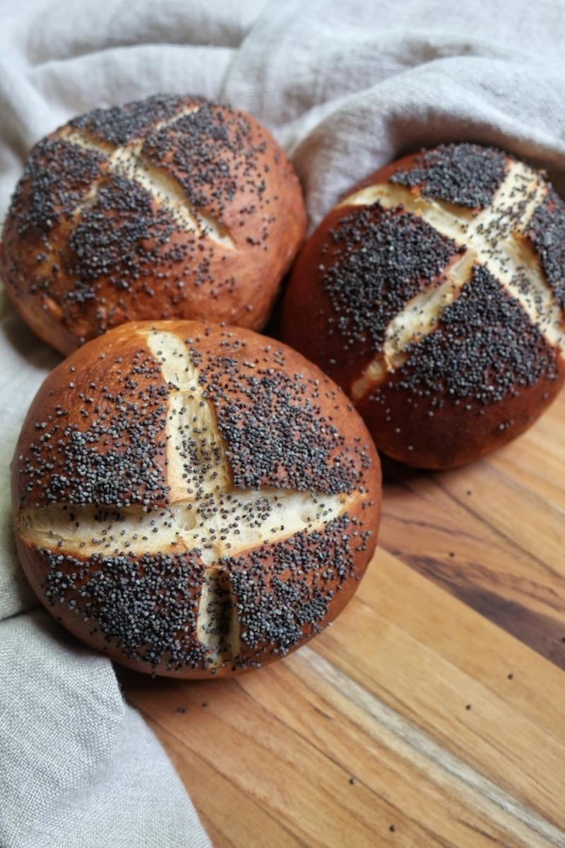 Vegan Pretzels Stored in Airtight Containers