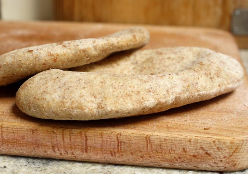 Healthy Whole Wheat Pita Bread