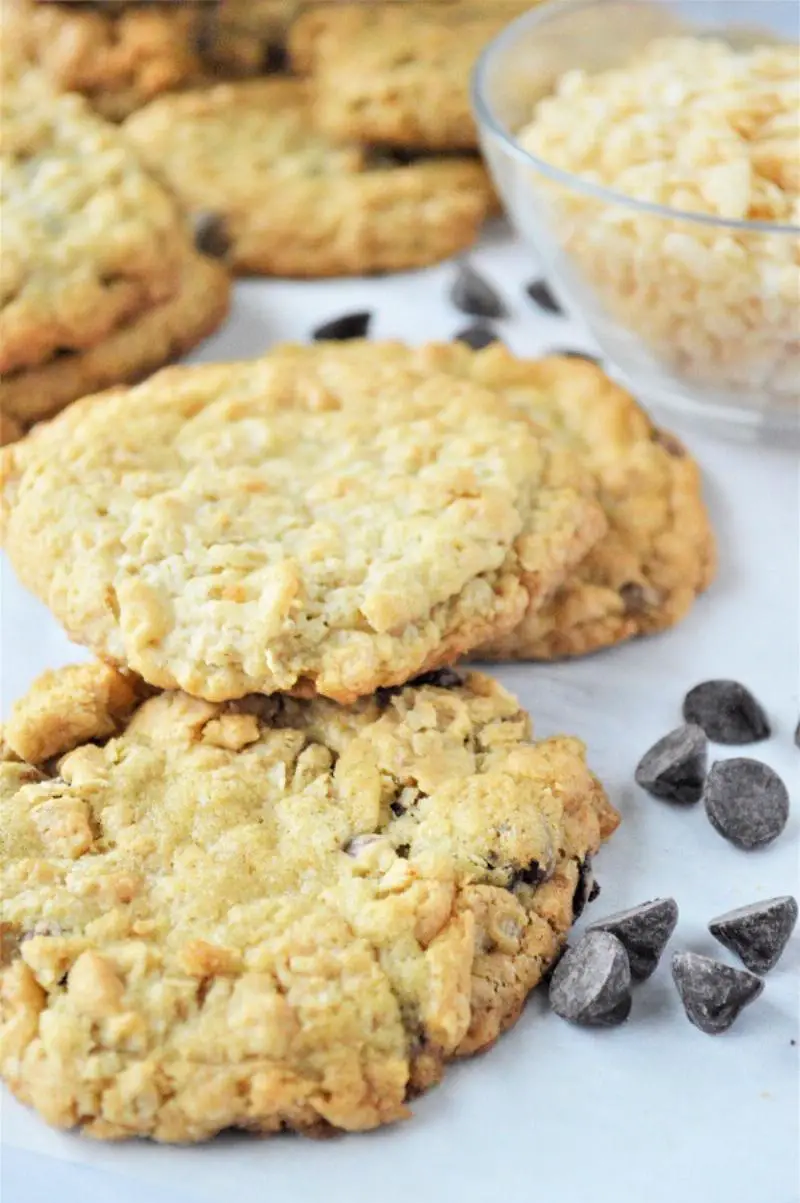 Crispy Chocolate Chip Cookies