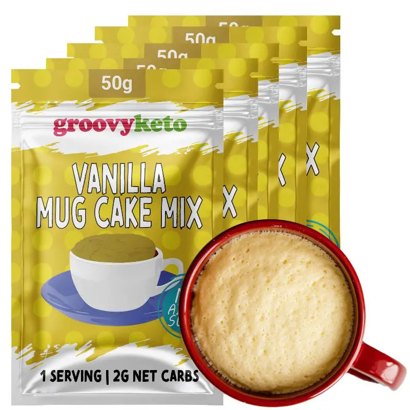 Coffee Keto Cake with Flaxseed: A delicious and energizing keto cake infused with coffee flavor, made with flaxseed meal.