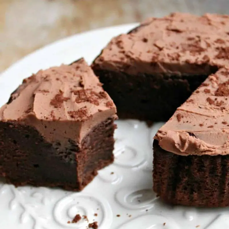 Rich and Fudgy Keto Blackberry Chocolate Cake