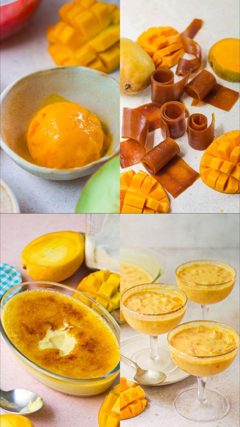 Keto Cake with Fresh Mango Slices: A Tropical Delight