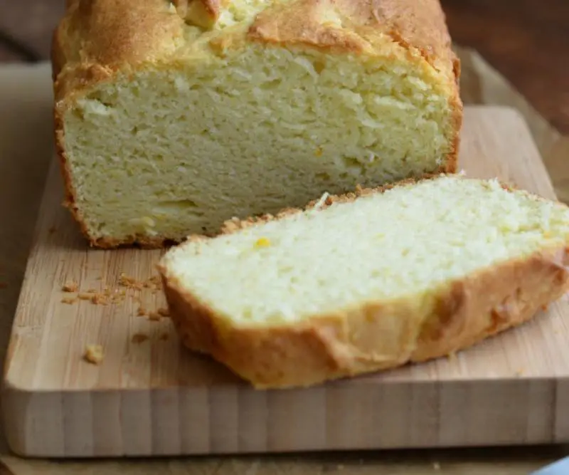 Delicious Keto Cake Slice with Vanilla Bean Infusion