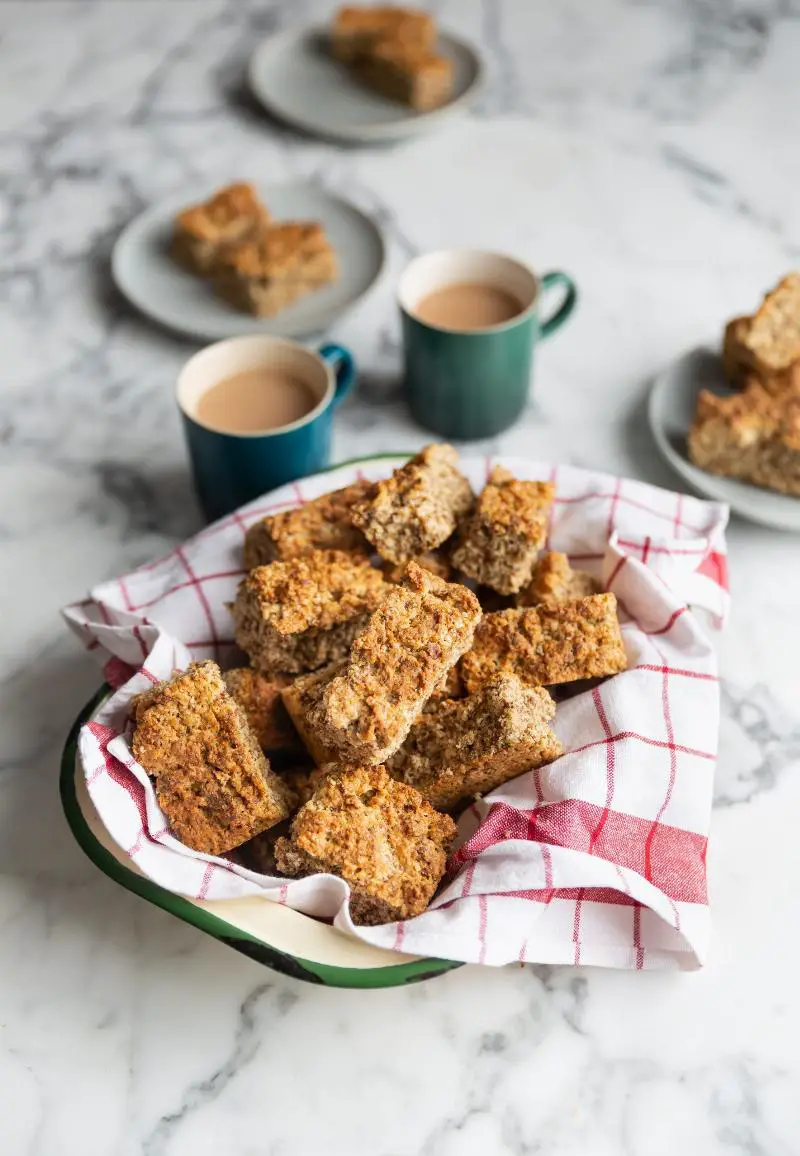 Nutty Keto Carrot Cake with Erythritol