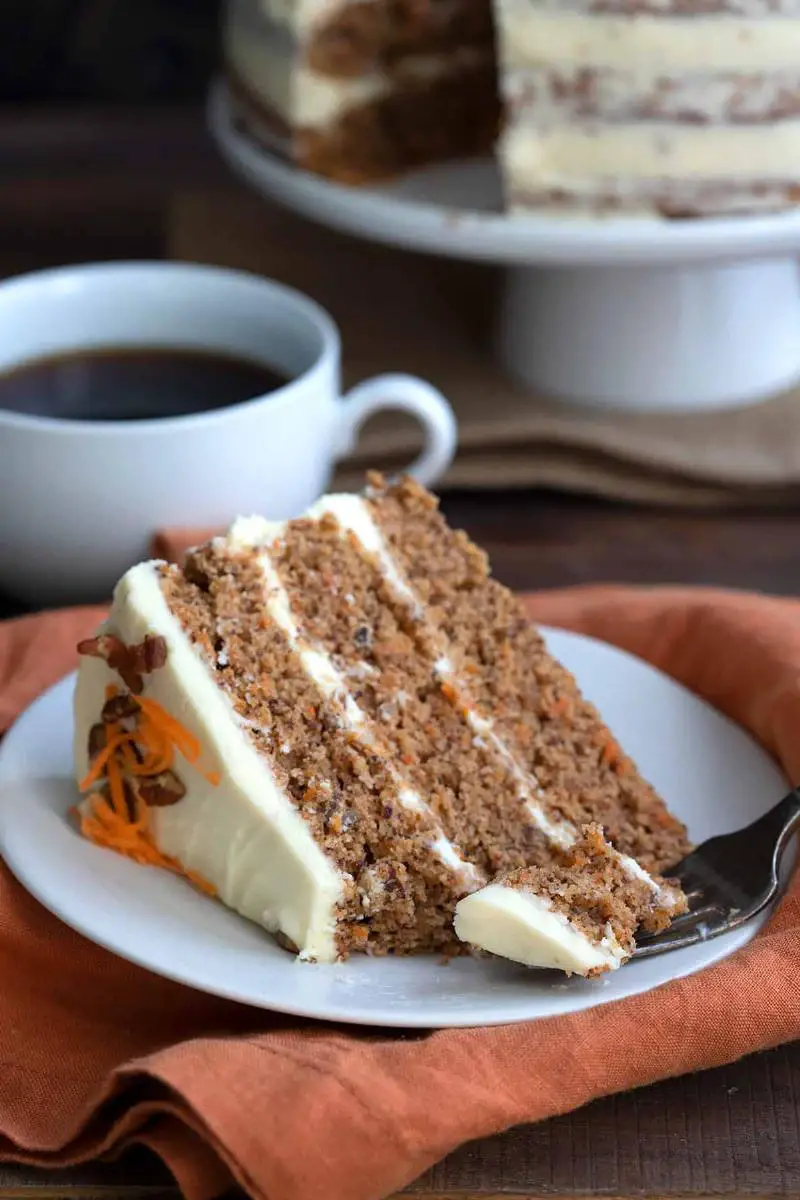 Keto Carrot Cake with Cream Cheese Frosting