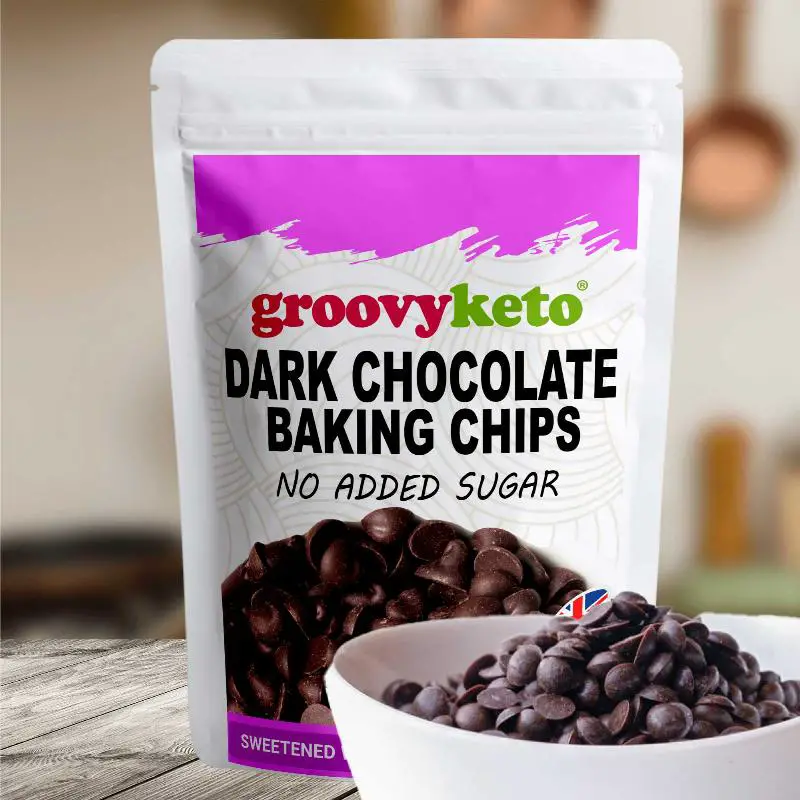 Keto Chocolate Cake with Chocolate Chips