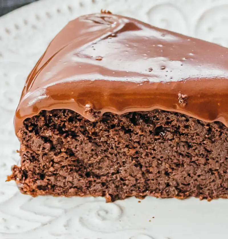 Keto Chocolate Cake Slice: A Close-Up of Deliciousness