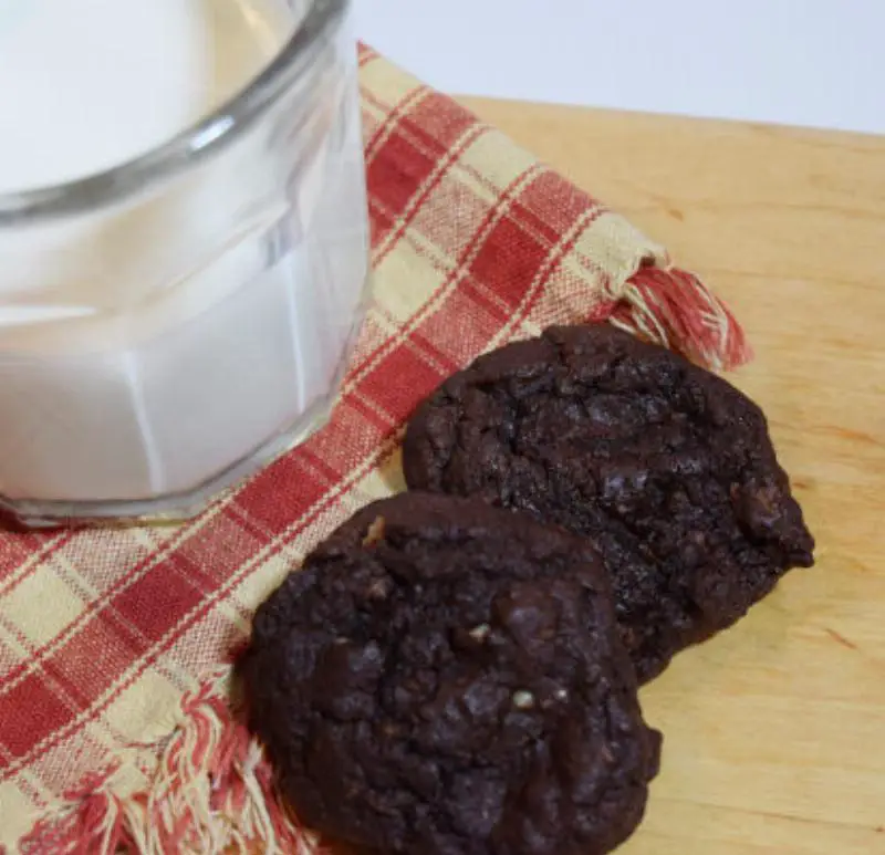 Warm Keto Chocolate Chip Cookies with Almond Flour