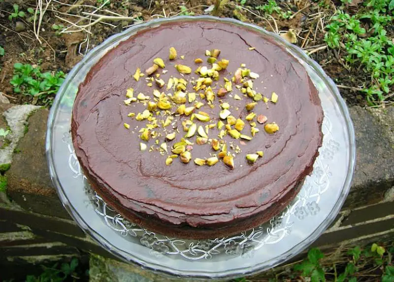 Keto Chocolate Hazelnut Cake with Chocolate Ganache