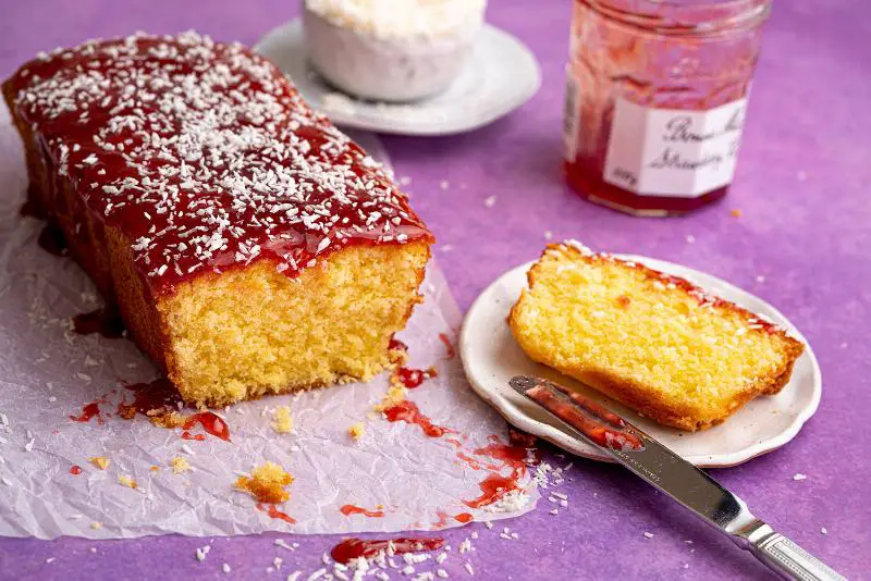 Keto Coconut Cake with Coconut Frosting