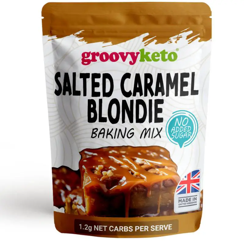 Keto Coconut Cake with Salted Caramel Filling