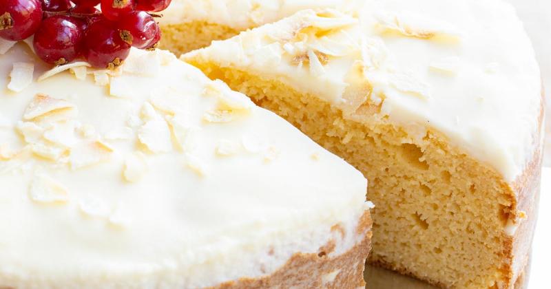 Small Keto Coconut Flour Cake