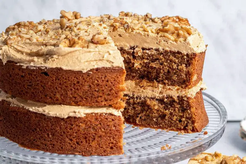 Keto Coffee Cake with Crumble Topping