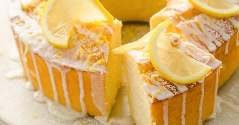 Keto Lemon Almond Butter Cake with Lemon Zest