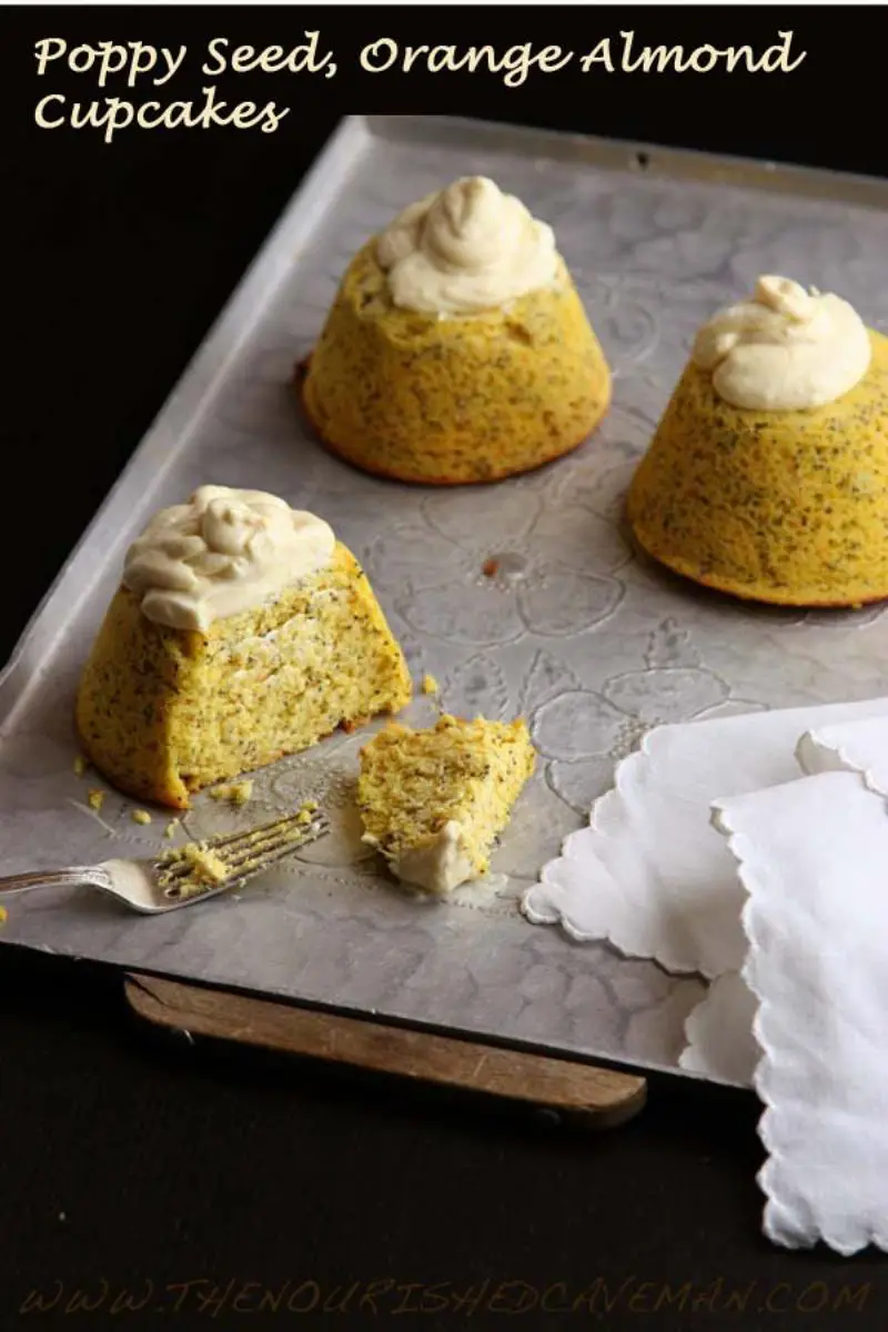 Keto Orange Poppy Seed Cake with Orange Zest