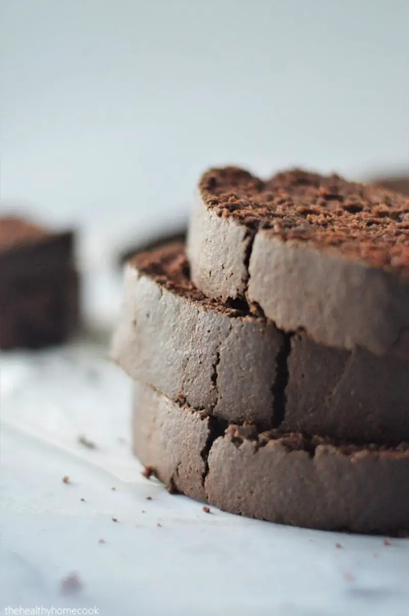 Rich Keto Peppermint Chocolate Cake