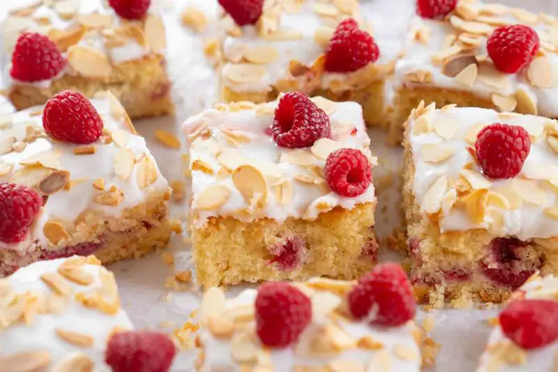 Keto Raspberry Almond Cake Recipe