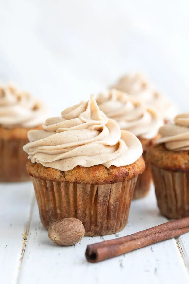 Keto Spice Almond Butter Cake with Cream Cheese Frosting