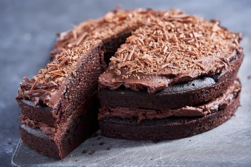 Keto Vanilla Walnut Cake with Chocolate Ganache Recipe
