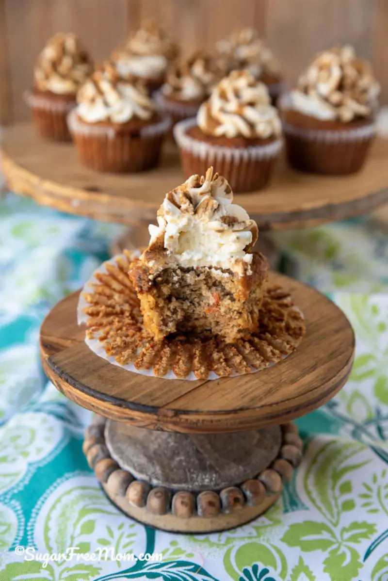 Nut-Free Keto Carrot Cake