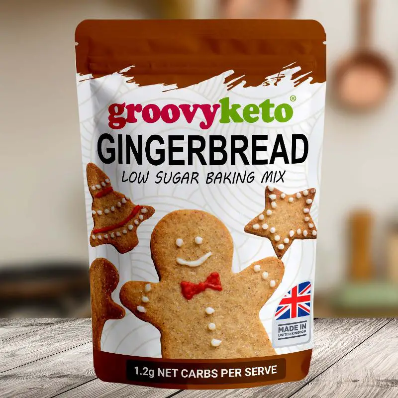 Spicy Gingerbread Keto Cake with Stevia
