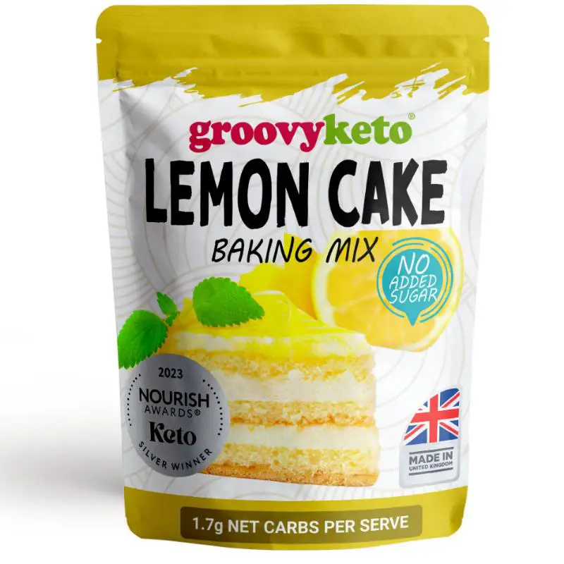 Zesty Lemon Keto Cake Recipe with Coconut Flour